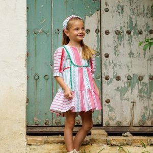 Vestido Infantil FAMILIA RAYAS. José Varón