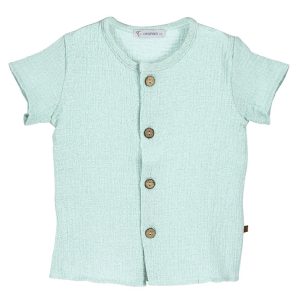 Camisa Puck Manga Corta Mint