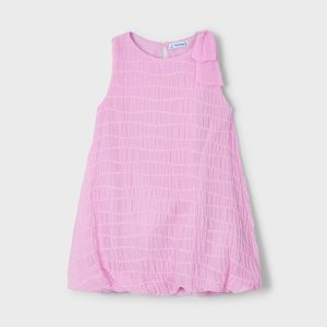 Vestido Globo Malva. Mayoral