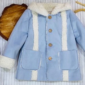 Abrigo Infantil Doble Faz Celeste. Del Sur